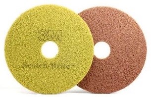 3M Sienna Oker vloerpads 17 inch